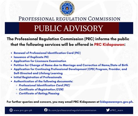 prc kidapawan